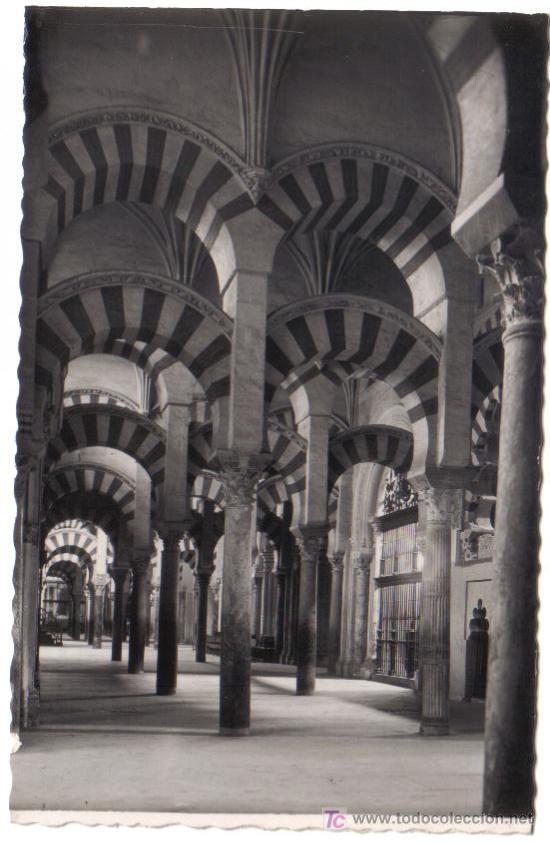 Postales: CORDOBA. MEZQUITA CATEDRAL. COLUMNAS - EDICIONES GARCIA GARRABELLA N&ordm; 74.-