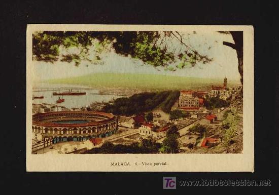 Postales: Postal de MALAGA: Vista parcial (Arribas num.6)