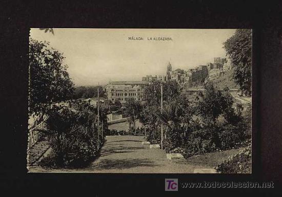 Postcards: Postal de MALAGA: La Alcazaba (Hauser y Menet)