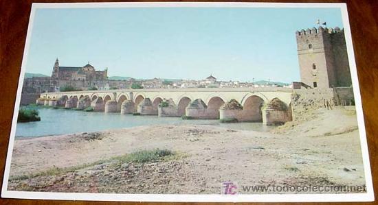 Postkarten: ANTIGUA POSTAL DE CORDOBA - PUENTE ROMANO -  NO CIRCULADA.