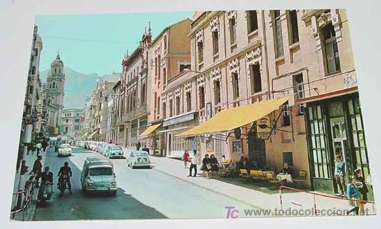 Postales: ANTIGUA FOTO POSTAL DE JAEN - CALLE BERNABE SORIANO - CIRCULADA - ED. GARCIA GARRABELLA.