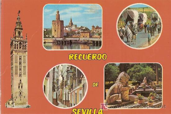 Postales: Sevilla. A&ntilde;os 70. - Foto 1