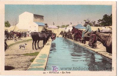Postales: POSTAL SEVILLA 34 - LA FERIA - Foto 1