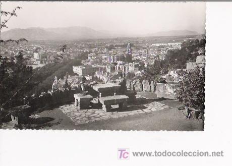Postkarten: MALAGA-TARJETA POSTAL DE MALAGA, VISTA GENERAL. EDIC. PAPELERIA IMPERIO, MALAGA. FOTO CORTES.