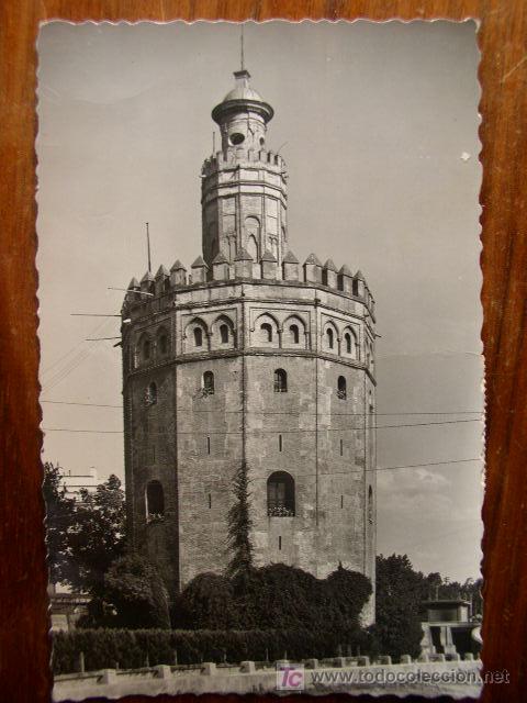 Postales: Sevilla. Torre del oro. - Foto 1