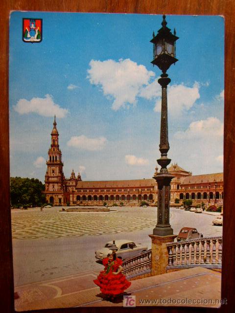Postales: Sevilla. Plaza de Espa&ntilde;a. - Foto 1