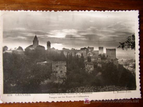 Postales: Granada. Nubes sobre las Torres de la Alhambra - Foto 1