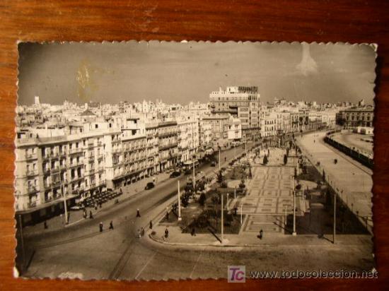Postales: Cadiz. Avenida Ram&oacute;n Carranza.