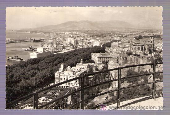 Postcards: TARJETA POSTAL DE MALAGA. N&ordm; 227. VISTA PARCIAL. FOTO D. CORTES.