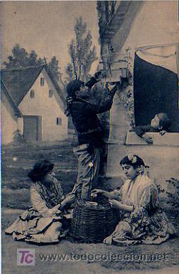 Postales: GRANADA. TIPOS GITANOS. - Foto 1