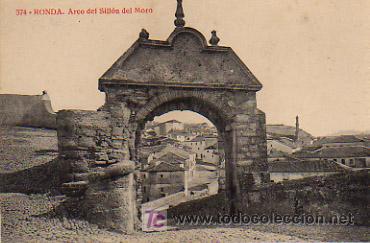 Postales: RONDA. ARCO DEL SILL&Oacute;N DEL MORO. - Foto 1