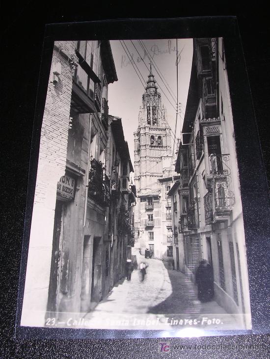 Postales: 23 LINARES, CALLE SANTA ISABEL