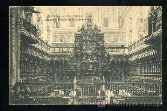 Postkarten: TARJETA POSTAL CORDOBA, EL CORO DE LA CATEDRAL