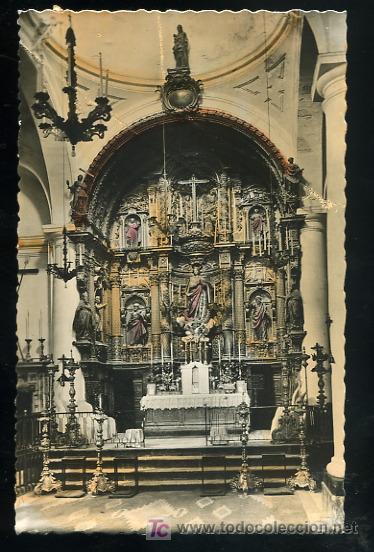 Postkarten: TARJETA POSTAL CADIZ, IGLESIA DE LA SANTA CRUZ, ALTAR MAYOR N&ordm; 63