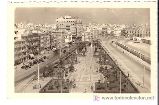 Postkarten: TARJETA POSTAL DE CADIZ. N&ordm; 507. AVD. RAMON DE CARRANZA. ED. AMAYA.