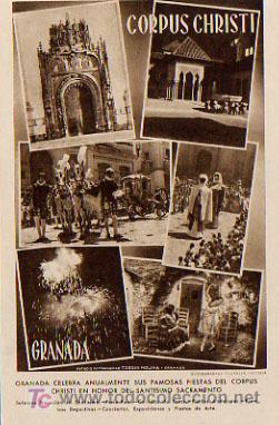 Postales: CORPUS CHRISTI. GRANADA. - Foto 1