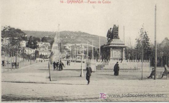 Postales: GRANADA, PASEO DE COLON, NUMERO 14 - Foto 1