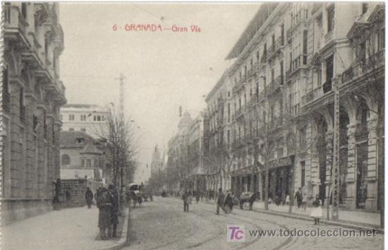 Postales: GRANADA, GRAN VIA  NUMERO 6 - Foto 1