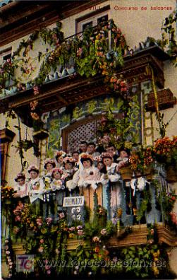 Postales: SEVILLA. CONCURSO DE BALCONES. - Foto 1