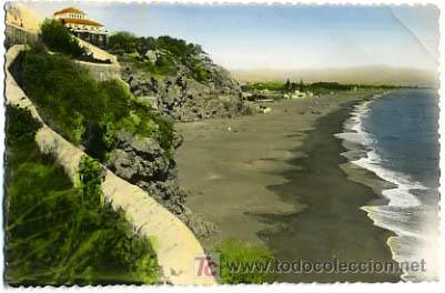 Postales: MALAGA,  TORREMOLINOS, PLAYAS DE LA ROCA,               P14252 - Foto 1