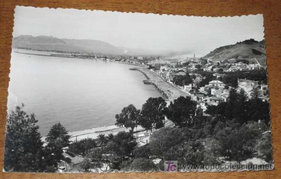 Postales: ANTIGUA FOTO POSTAL DE MALAGA, PASEO MARITIMO . FOTO D. CORTES - ESCRITA
