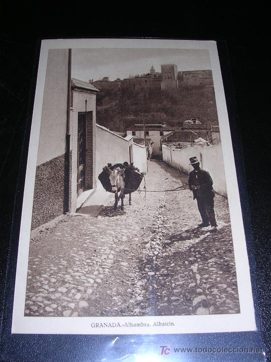 Postales: GRANADA, ALHAMBRA, ALBAICIN - Foto 1