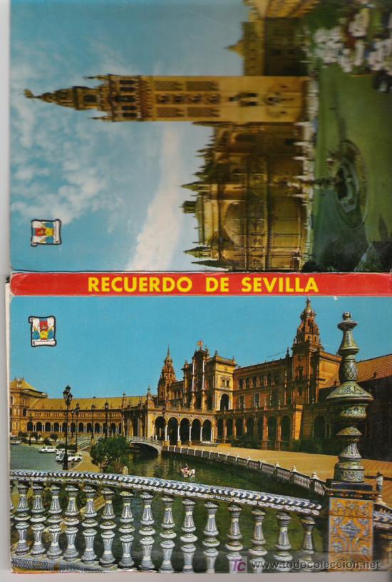 Postales: TIRA DE 9 POSTALES DE SEVILLA - Foto 1