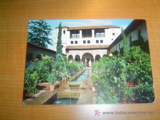 Postales: POSTAL GRANADA GENERALIFE - Foto 1