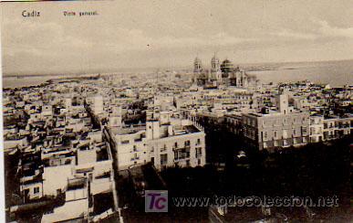 Postales: C&Aacute;DIZ. VISTA GENERAL. - Foto 1