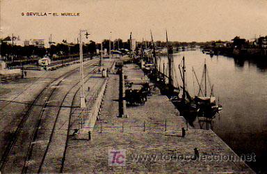 Postales: SEVILLA. EL MUELLE. - Foto 1