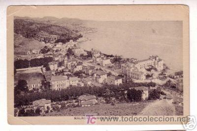 Cartoline: POSTAL DE  MALAGA.- VISTA DE LA CALETA.