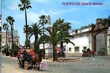 Postales: TARJETA POSTAL. CADIZ. N&ordm; 2006 PUERTO DE SANTA MARIA. MONUMENTO AL CORAZ&Oacute;N DE JESUS