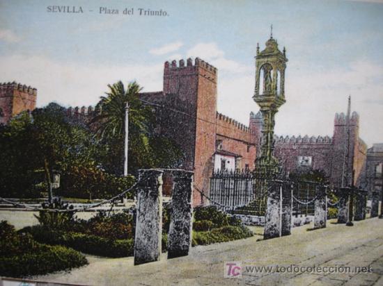 Postales: SEVILLA.PLAZA DEL TRIUNFO