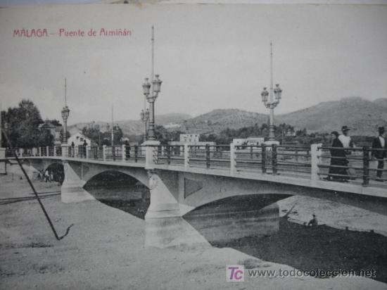 Postales: MALAGA,PUENTE DE ARMI&Ntilde;AN - Foto 1