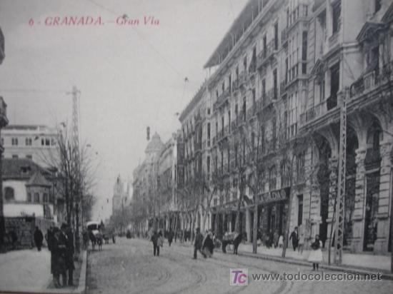 Postales: GRANADA,GRAN VIA - Foto 1