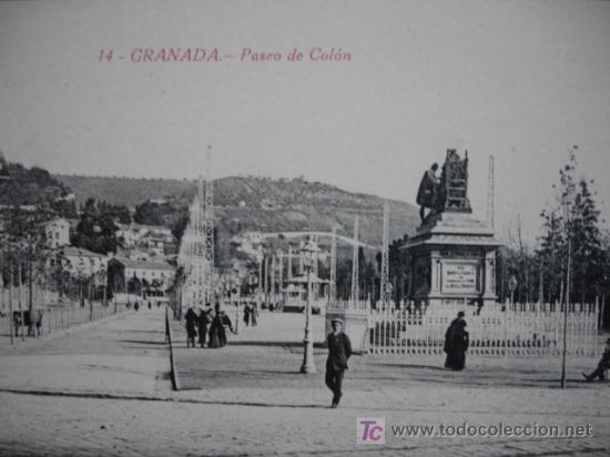 Postales: GRANADA,PASEO COLON - Foto 1