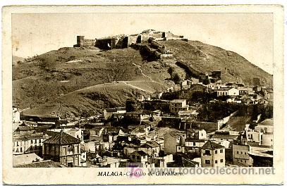 Postales: MALAGA, CASTILLO DE GIBRALFARO,             P16871