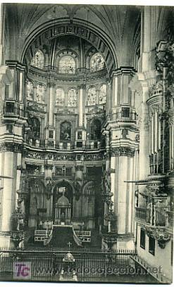Postales: GRANADA, ALTAR MAYOR DE LA CATEDRAL,               P17365 - Foto 1
