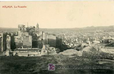 Postales: MALAGA, LA ALCAZABA,         P17462
