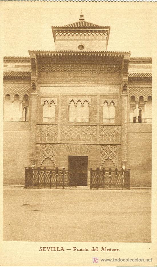 Postales: SEVILLA. PUERTA DEL ALC&Aacute;ZAR. - Foto 1