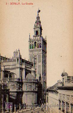 Postales: SEVILLA. LA GIRALDA. (THOMAS, 1408). - Foto 1