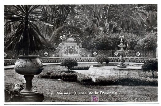 Postales: MALAGA, FUENTE DE LA PROVINCIA,                 P18344