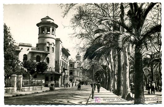 Postales: MALAGA, PALACIO DE COMUNICACIONES,                   P18380