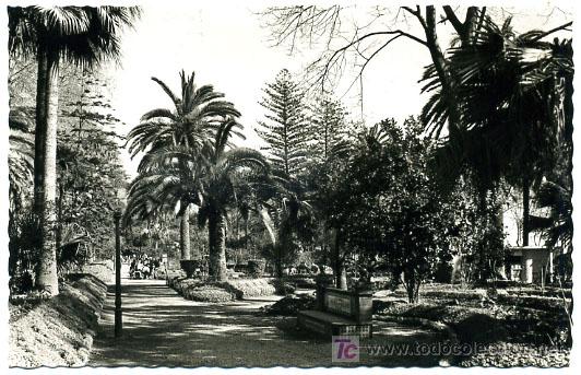 Postales: MALAGA, PARQUE DE CANOVAS,                   P18387