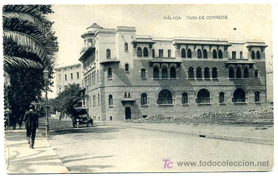 Postales: MALAGA, CASA DE CORREOS,             P18430