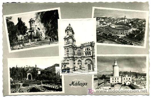 Postales: MALAGA, VISTAS, RECUERDO,            P18438