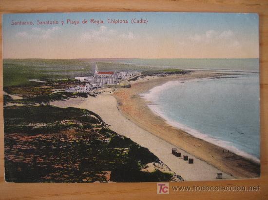 Postales: antigua postal de Chipiona - Foto 1