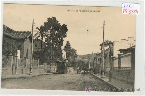 Postales: (PS-3334)POSTAL DE MALAGA-PASEO DE LA CALETA