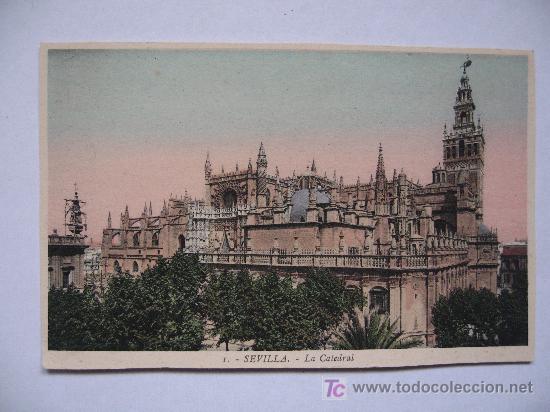 Postales: SEVILLA       LA CATEDRAL    - SIN CIRCULAR - Foto 1