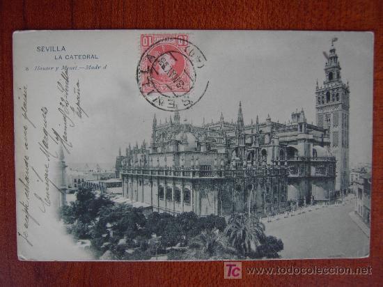 Postales: SEVILLA - LA CATEDRAL - Foto 1